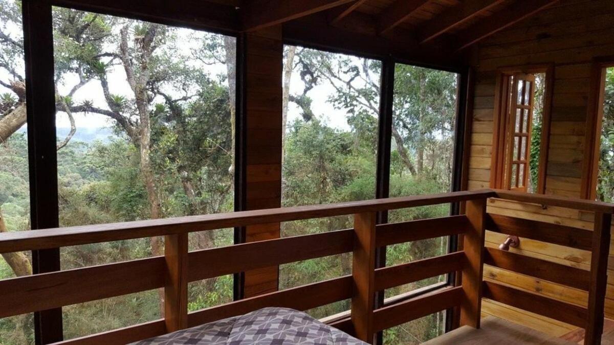 Chale Dos Tucanos- Parede De Vidro Com Linda Vista Campos do Jordão Kültér fotó