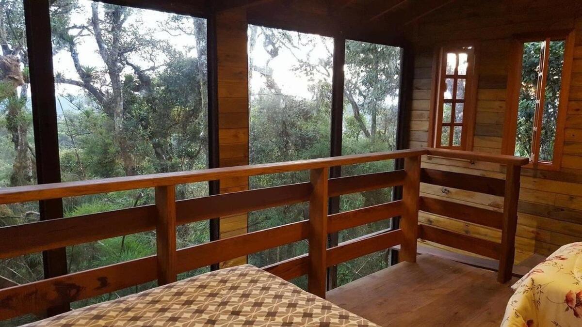 Chale Dos Tucanos- Parede De Vidro Com Linda Vista Campos do Jordão Kültér fotó